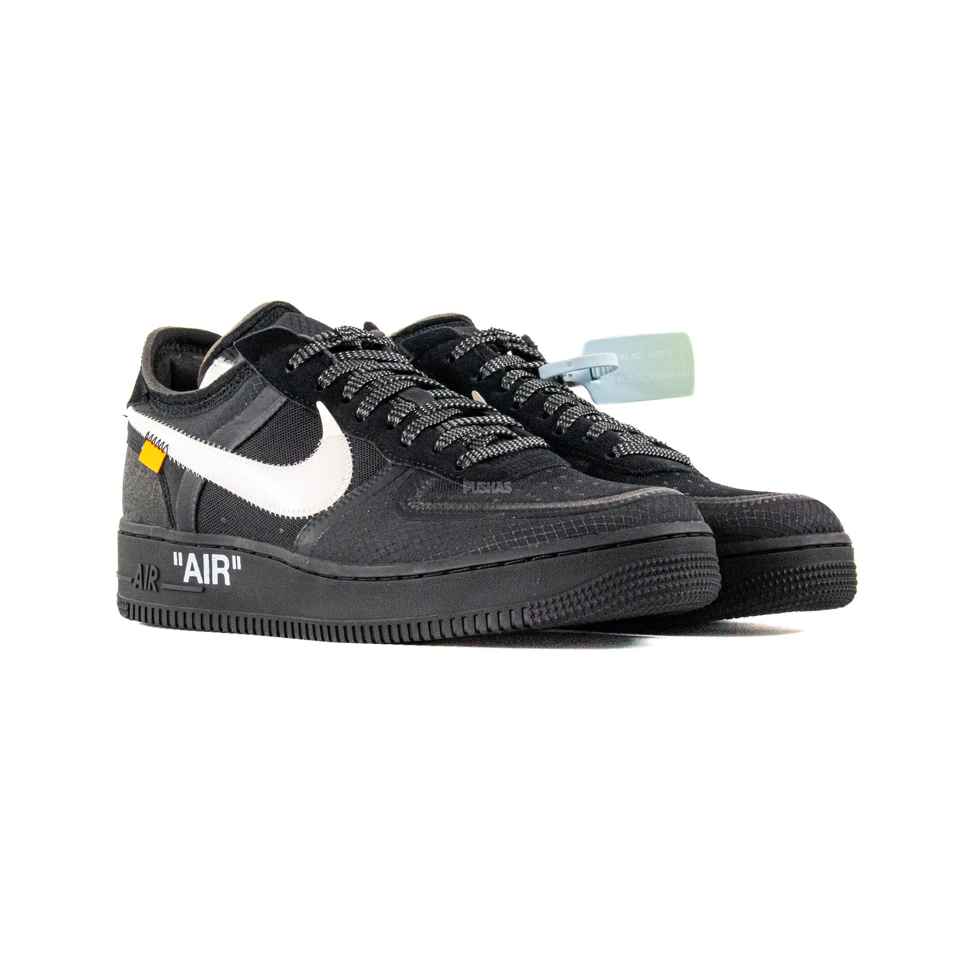 Nike Air Force 1 Low Off White Black White 2018 PUSHAS