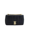 Burberry Quilted Leather Shoulder Small Lola Bag with Chain Strap 'Black' (2024)