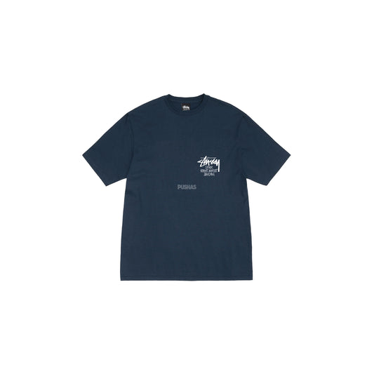 Stussy-x-Dover-Street-Market-T-shirt-Navy-2021