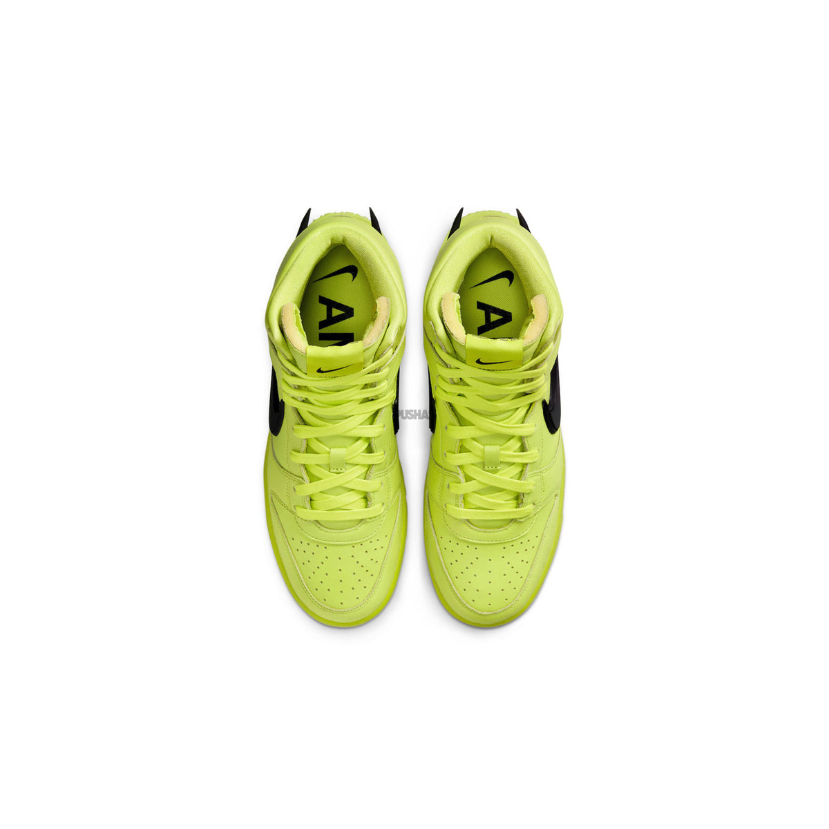 Nike Dunk High AMBUSH 'Flash Lime' (2021) – PUSHAS