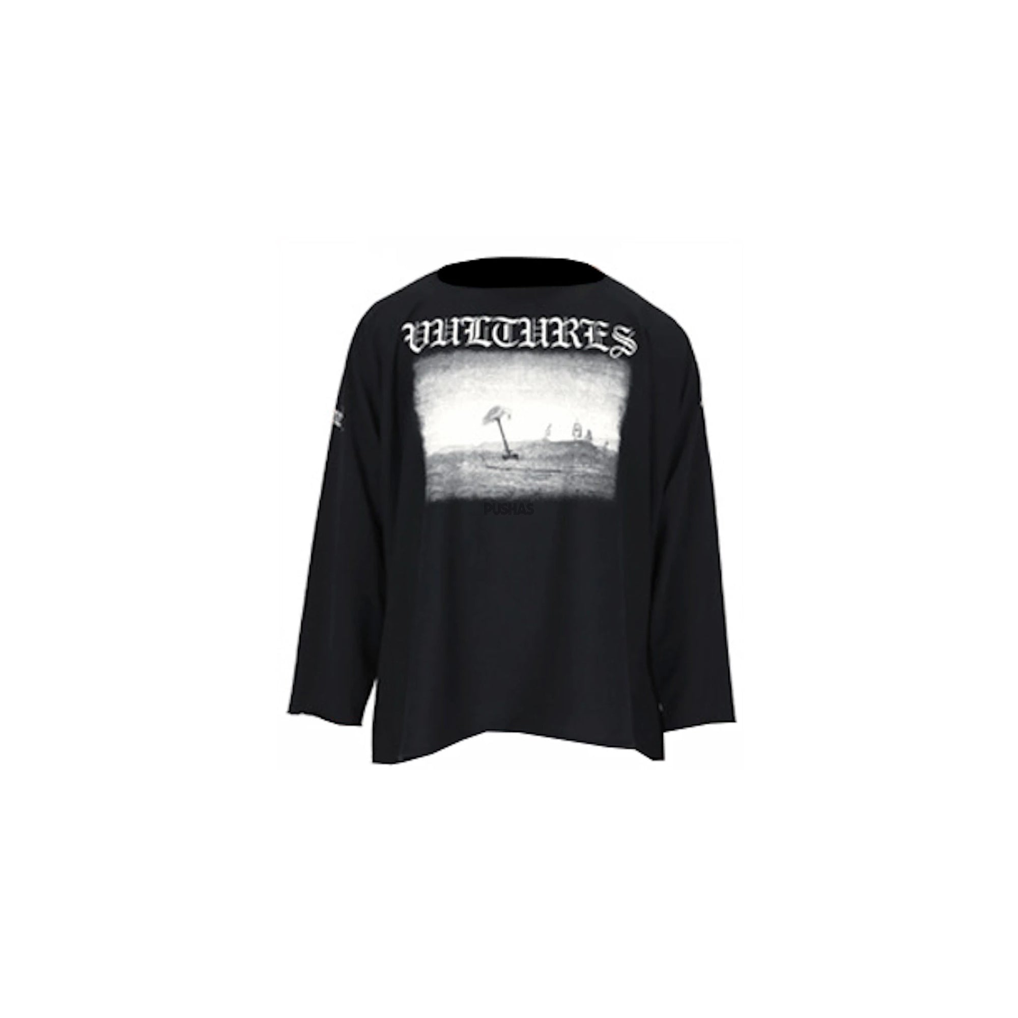 Yeezy-Vultures-Long-Tee-Black-2024