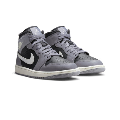 Air Jordan 1 Mid 'Cement Grey' Women's (2023)