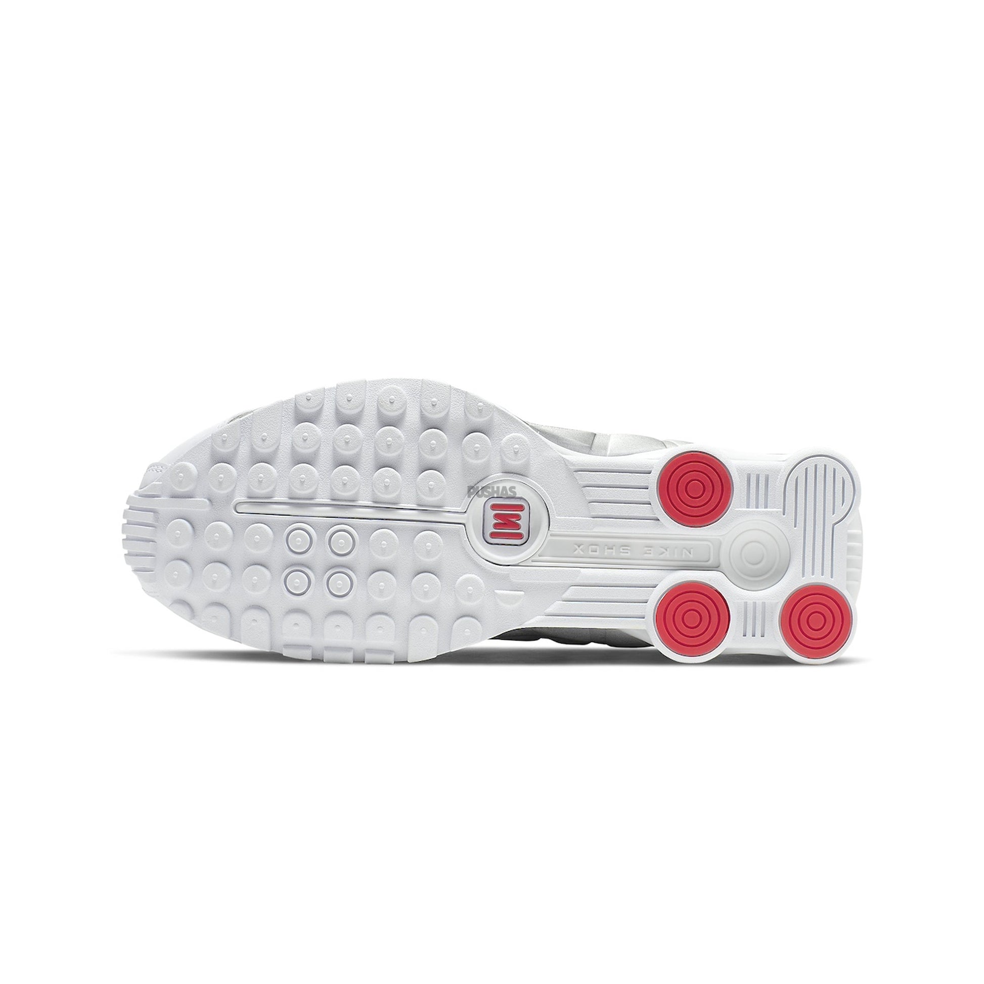 Nike Shox R4 White Metallic Women s 2019 PUSHAS