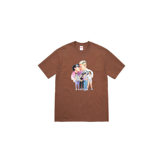 Supreme Kiss Tee 'Brown' (2017)