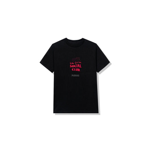 Anti Social Social Club A Fire Inside Pink Flame Tee 'Black'