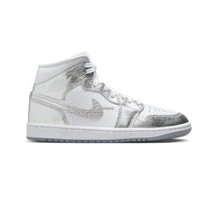 Air Jordan 1 Mid SE 'Metallic Silver' Women's