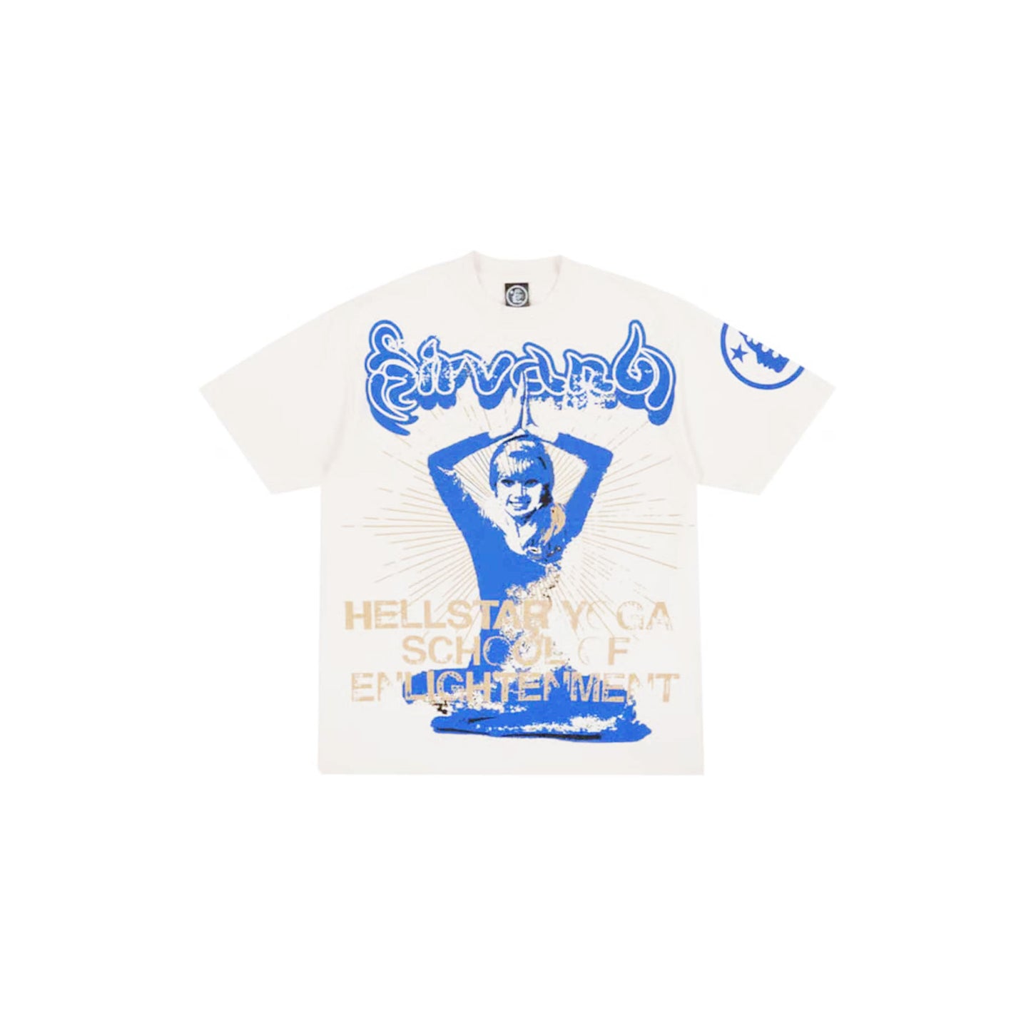 HELLSTAR Yoga Tee 'Off White'