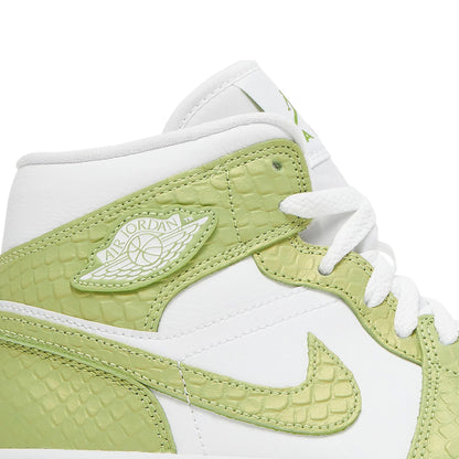 Air Jordan 1 Mid 'Green Python' W (2022)