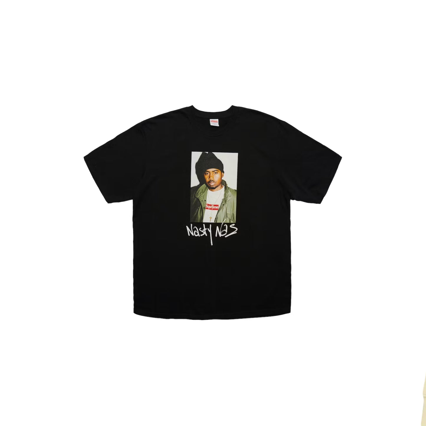 Supreme Nas Tee Black 2017 PUSHAS