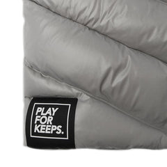 Geedup Play For Keeps Hooded Duck Down Vest 'Grey' (2024)