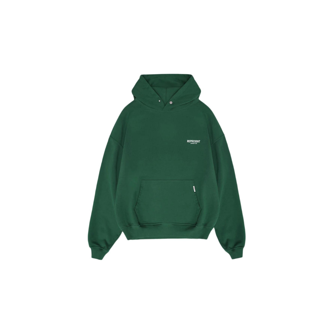 Represent-Owners-Club-Hoodie-Racing-Green