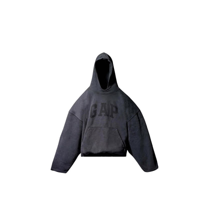 Yeezy Gap Engineered by Balenciaga Dove Hoodie 'Washed Black' (2022)