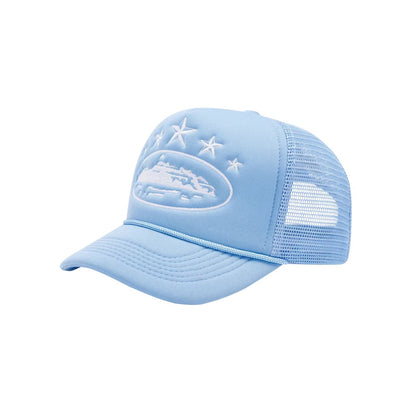 Corteiz 5 Starz Alcatraz Trucker 'Baby Blue'