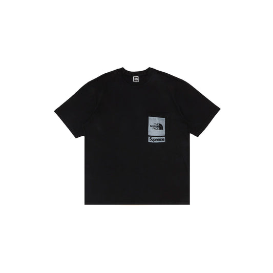 Supreme x The North Face Printed Pocket T-shirt 'Black' (2023)