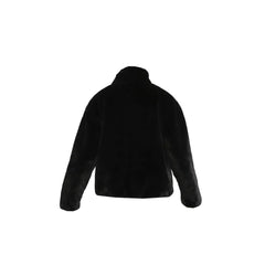 Oversized Swoosh Logo Jacket 'Black/Fossil' W