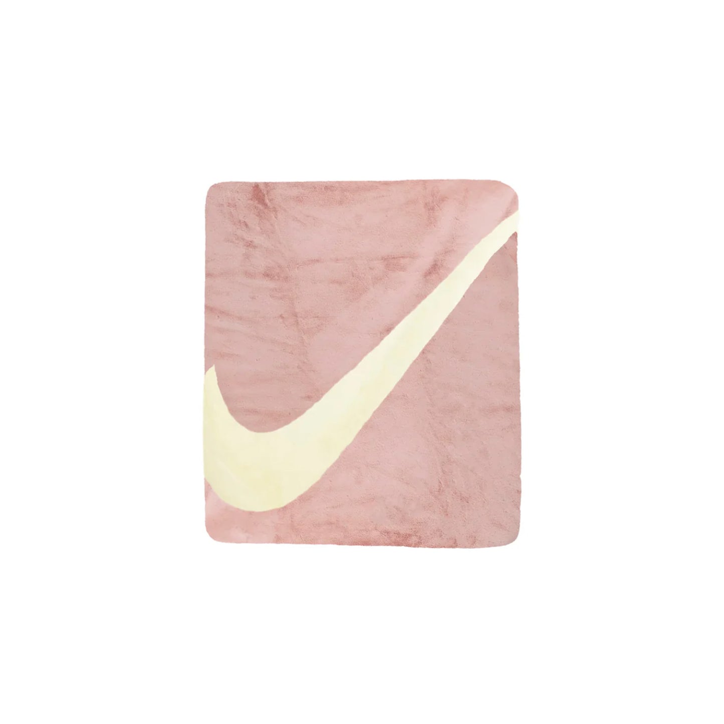 Nike Swoosh Faux Fur Blanket 'Pink Oxford/Cashmere/Cashmere'