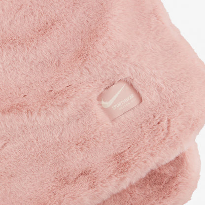 Nike Swoosh Faux Fur Blanket 'Pink Oxford/Cashmere/Cashmere'