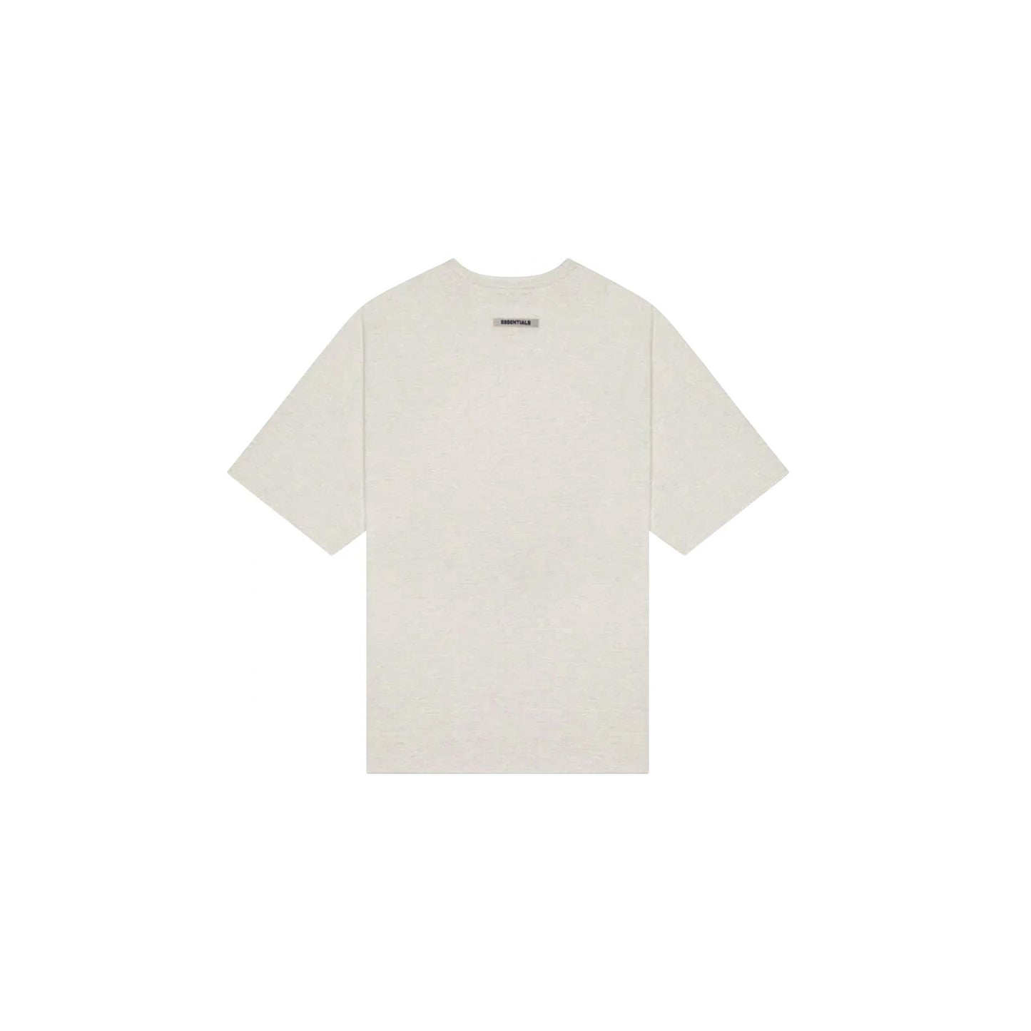 Fear of God Essentials Boxy Applique Logo T-Shirt 'Oatmeal' (2020)