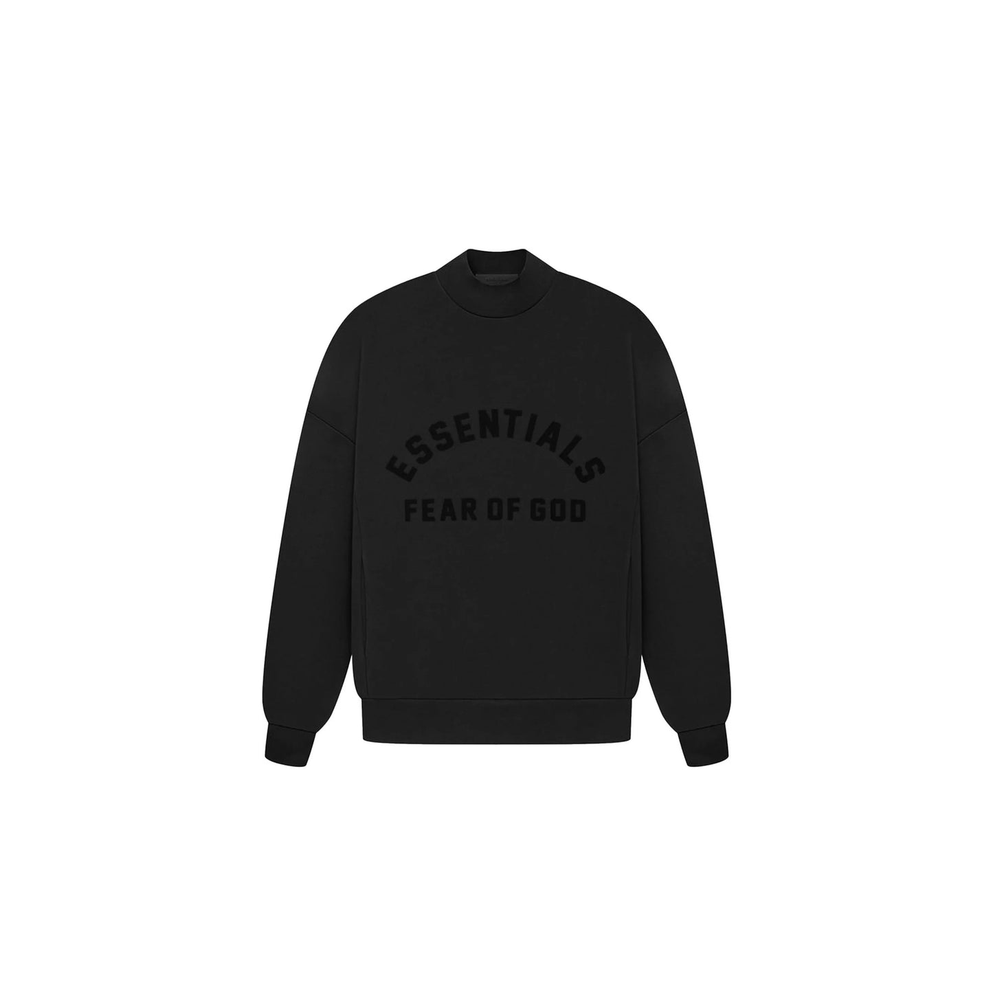 Fear of God Essentials Crewneck 'Jet Black' (2023)