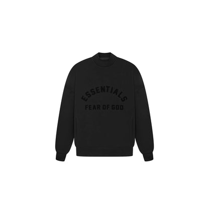 Fear of God Essentials Crewneck 'Jet Black' (2023)