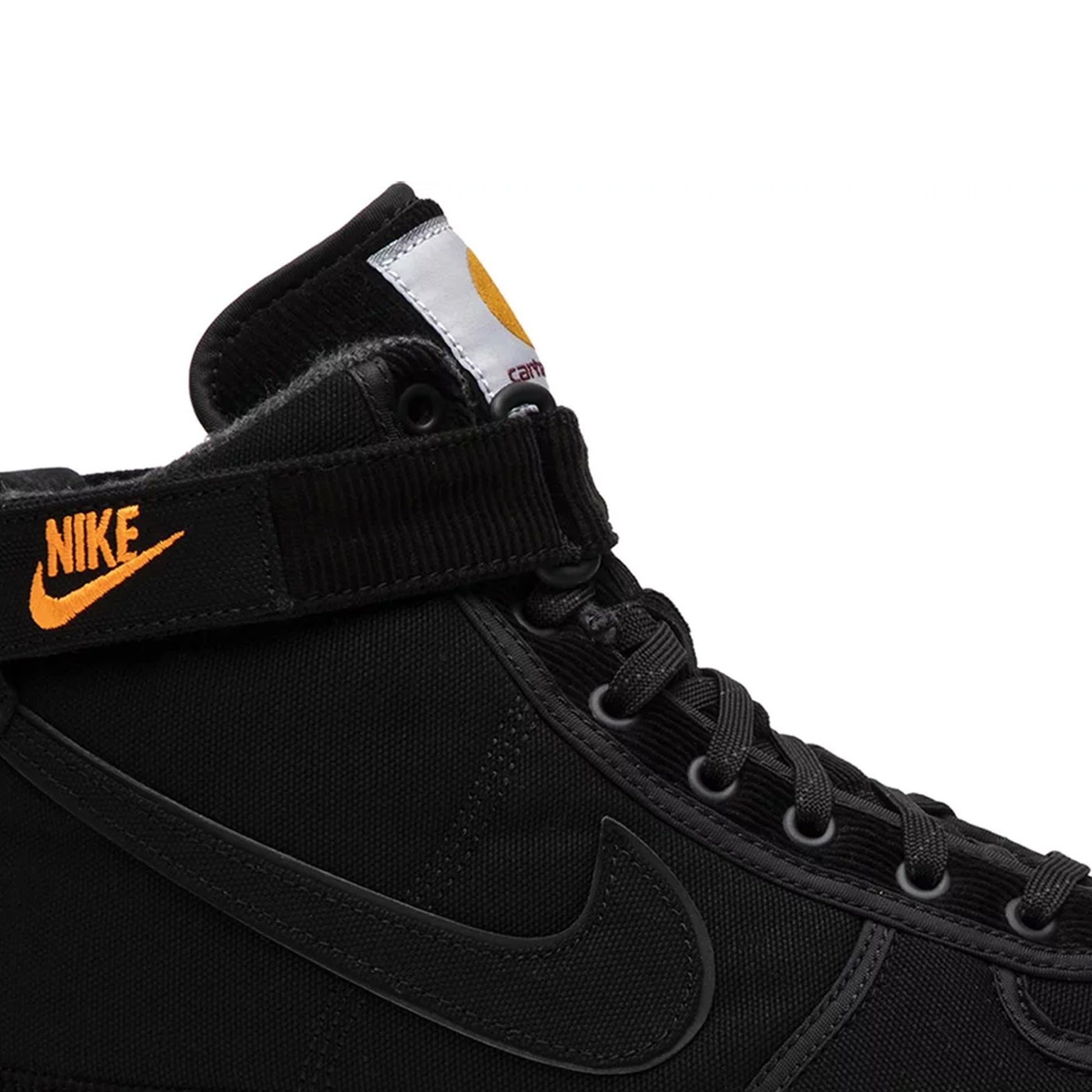 Nike Vandal High Supreme x Carhartt WIP Black 2018 PUSHAS