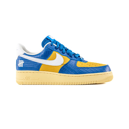 Nike Air Force 1 Low SP x Undefeated '5 On It Blue Yellow Croc' (2021)