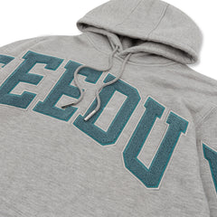 Geedup Hoodie Team Logo 'Grey Aqua' (2022)