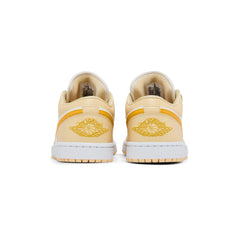 Air Jordan 1 Low 'Sail Yellow Ochre' Women's (2024)