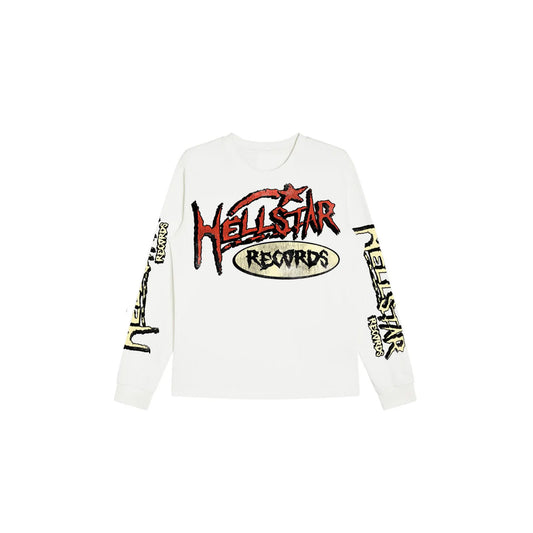 HELLSTAR Records LS Tee 'Vintage White'