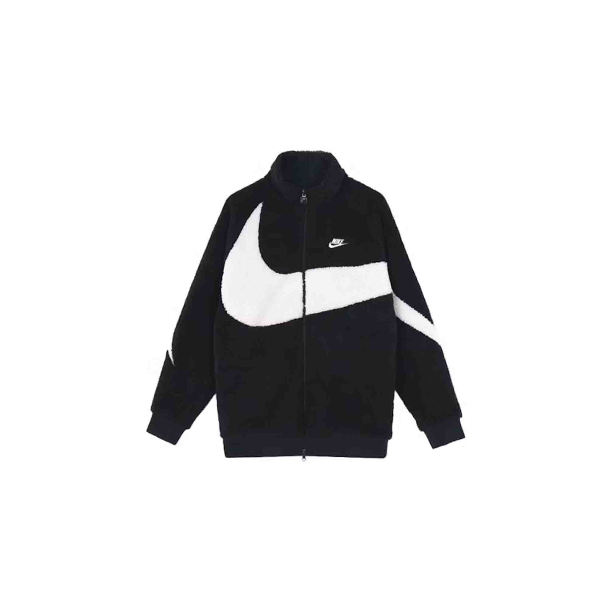 Nike Sherpa Reversible Fleece Jacket White PUSHAS