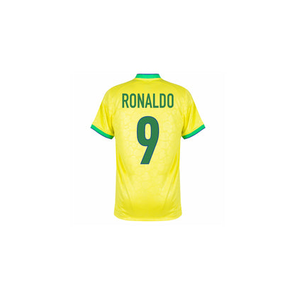 Nike Brazil 1998 Reissue Ronaldo Soccer Jersey 'Yellow Green'