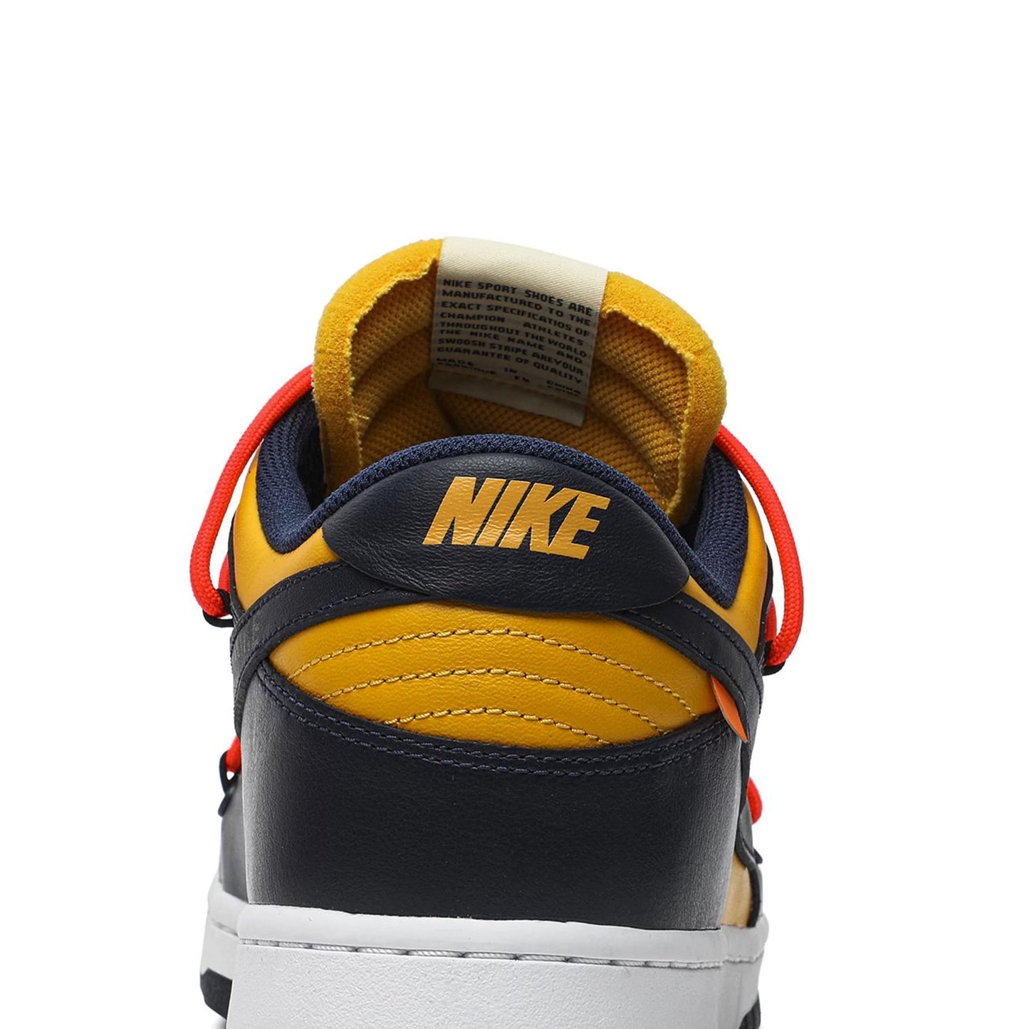 Dunk Low x Off-White - University Gold Midnight Navy (New)