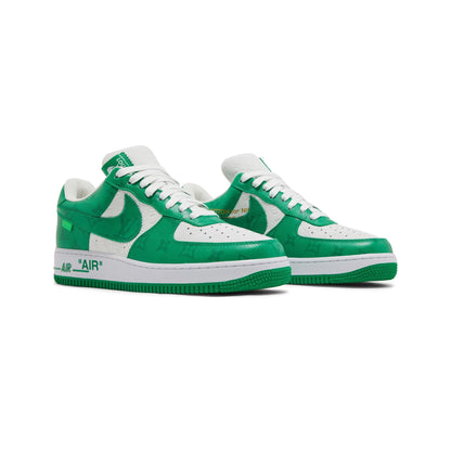 Louis Vuitton Nike Air Force 1 Low By Virgil Abloh 'White Green' (2022)