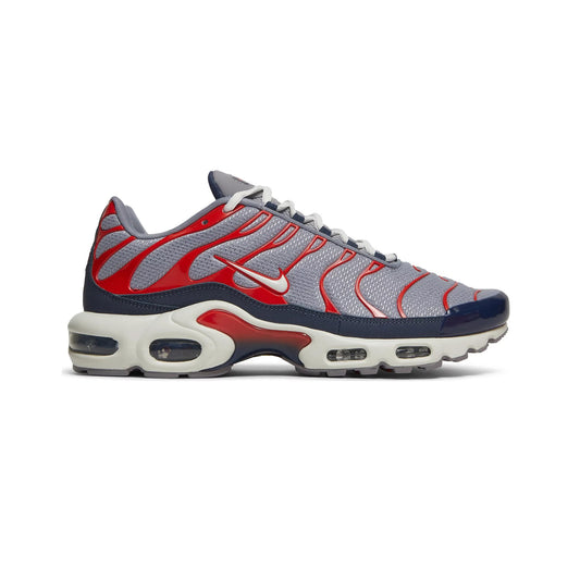 Air max plus white/gym red americana online