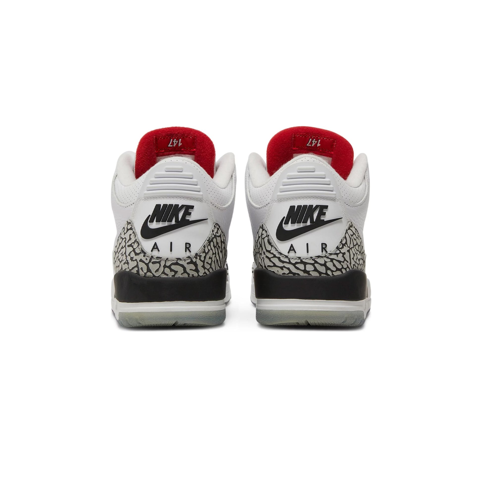 Air Jordan 3 Retro White Cement Free Throw Line 2018 PUSHAS