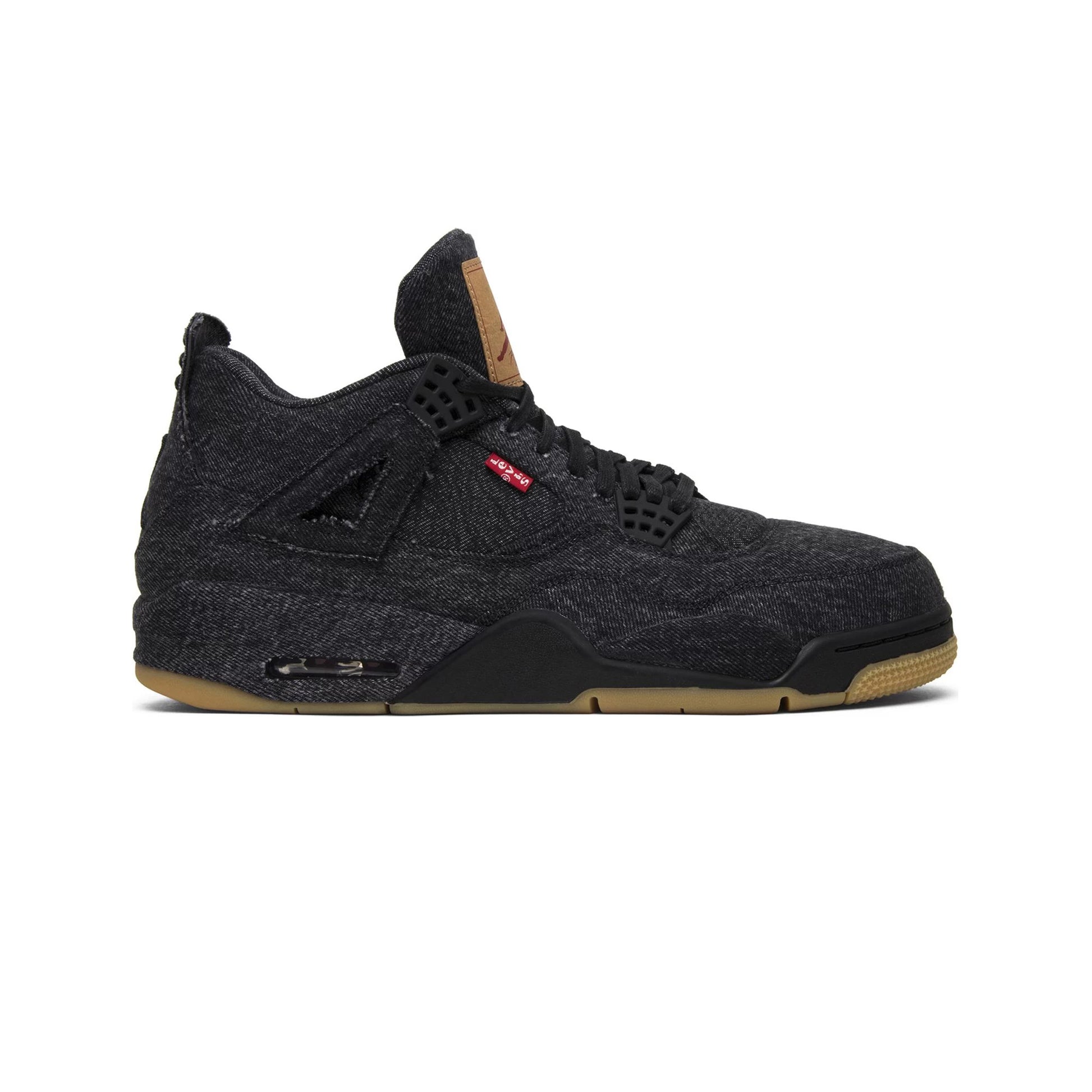 Air Jordan 4 x Levi s Black Denim 2018 PUSHAS