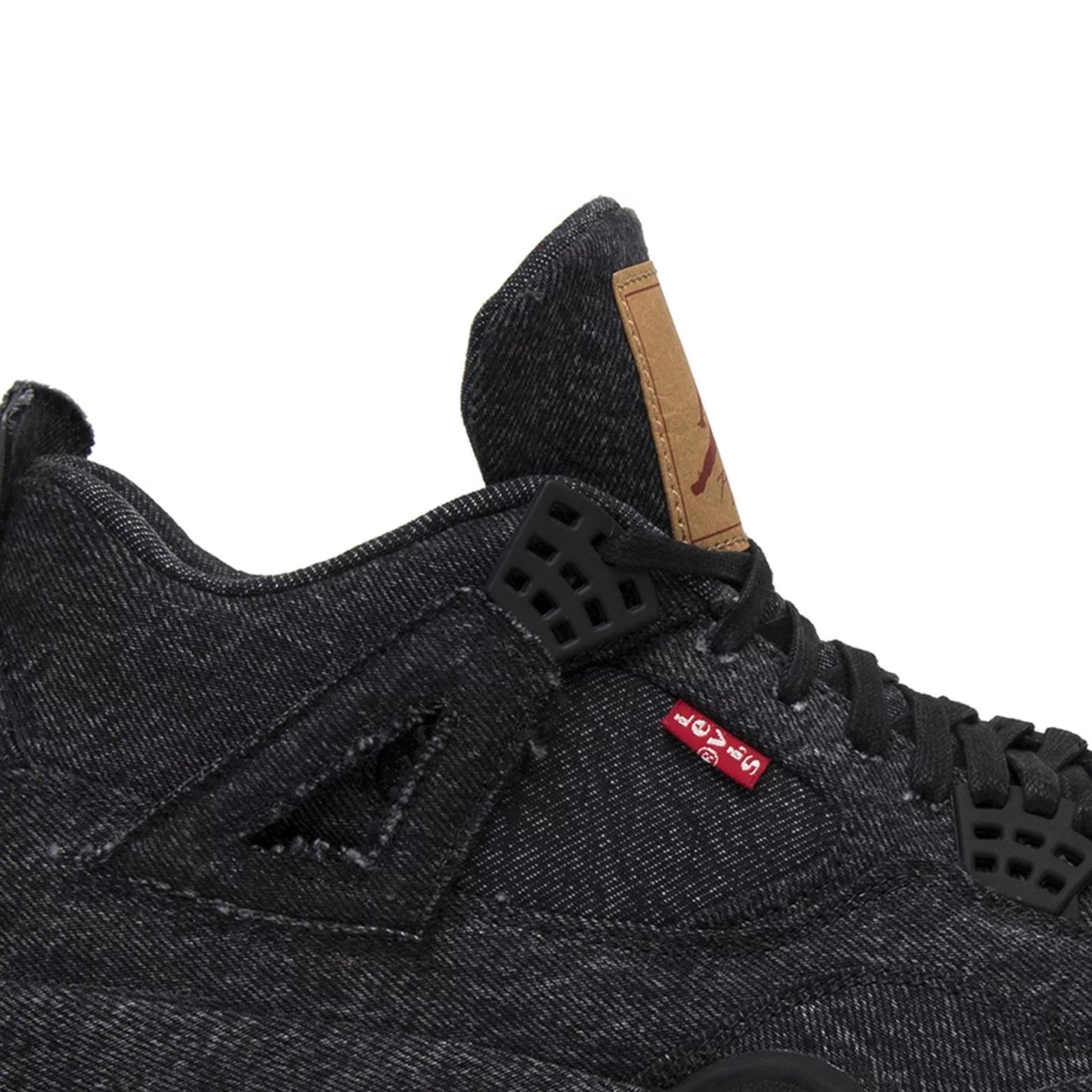 Air Jordan 4 x Levi s Black Denim 2018 PUSHAS