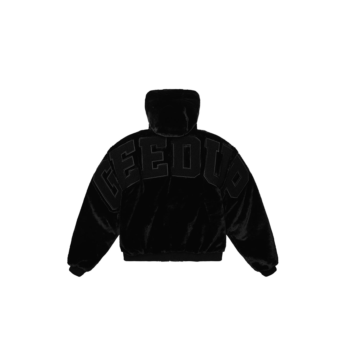 Geedup Handstyle / Team Logo Fur Jacket 'Black' (2024)