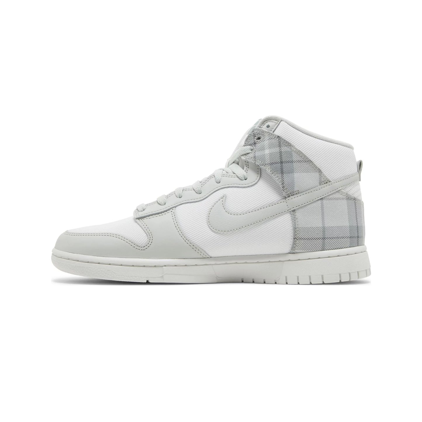 Nike Dunk High SE 'Tartan Plaid White Light Green' (2023)