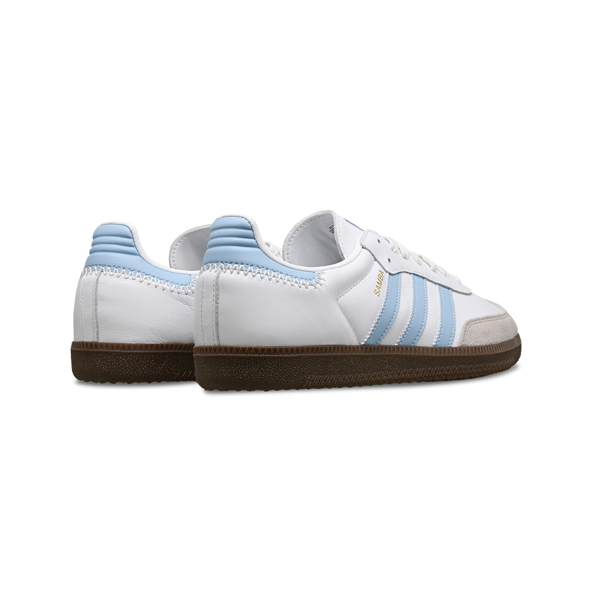 Adidas samba blue white on sale