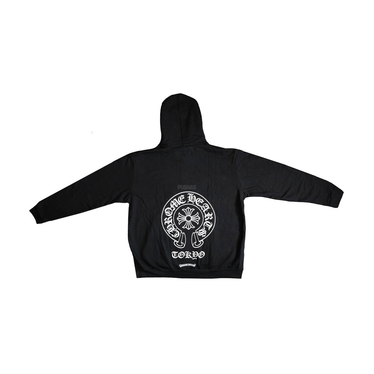 Chrome Hearts Tokyo Exclusive Horse Shoe Zip Up Hoodie 'Black