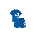 Syna World Logo Tee & Short Set 'Royal Blue'