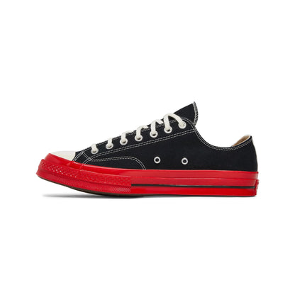 Converse Chuck Taylor All Star 70 Ox Comme des Garcons PLAY 'Black Red Midsole' (2022)