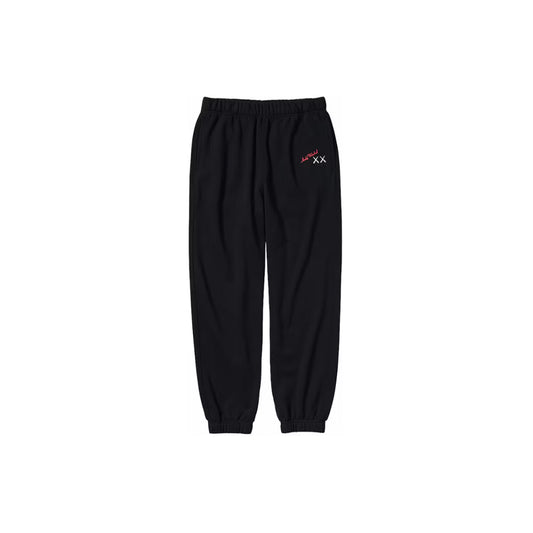 KAWS x Uniqlo Warhol 476120 Sweatpants 'Black' (2024)