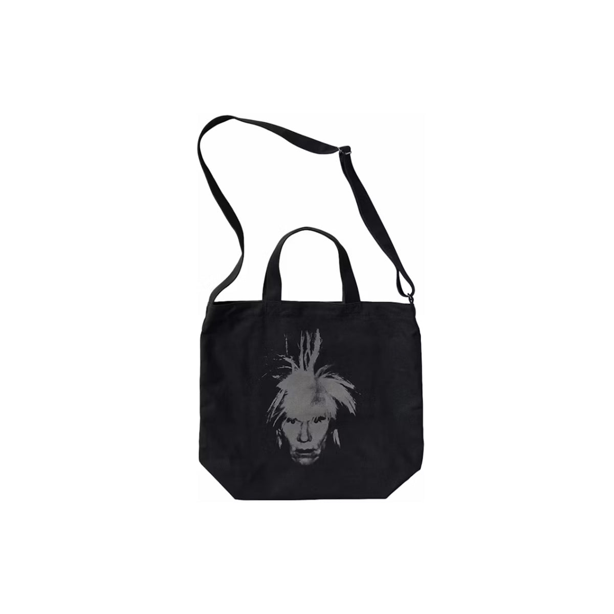 KAWS x Uniqlo Warhol 2Way Tote Bag 'Black' (2024) – PUSHAS