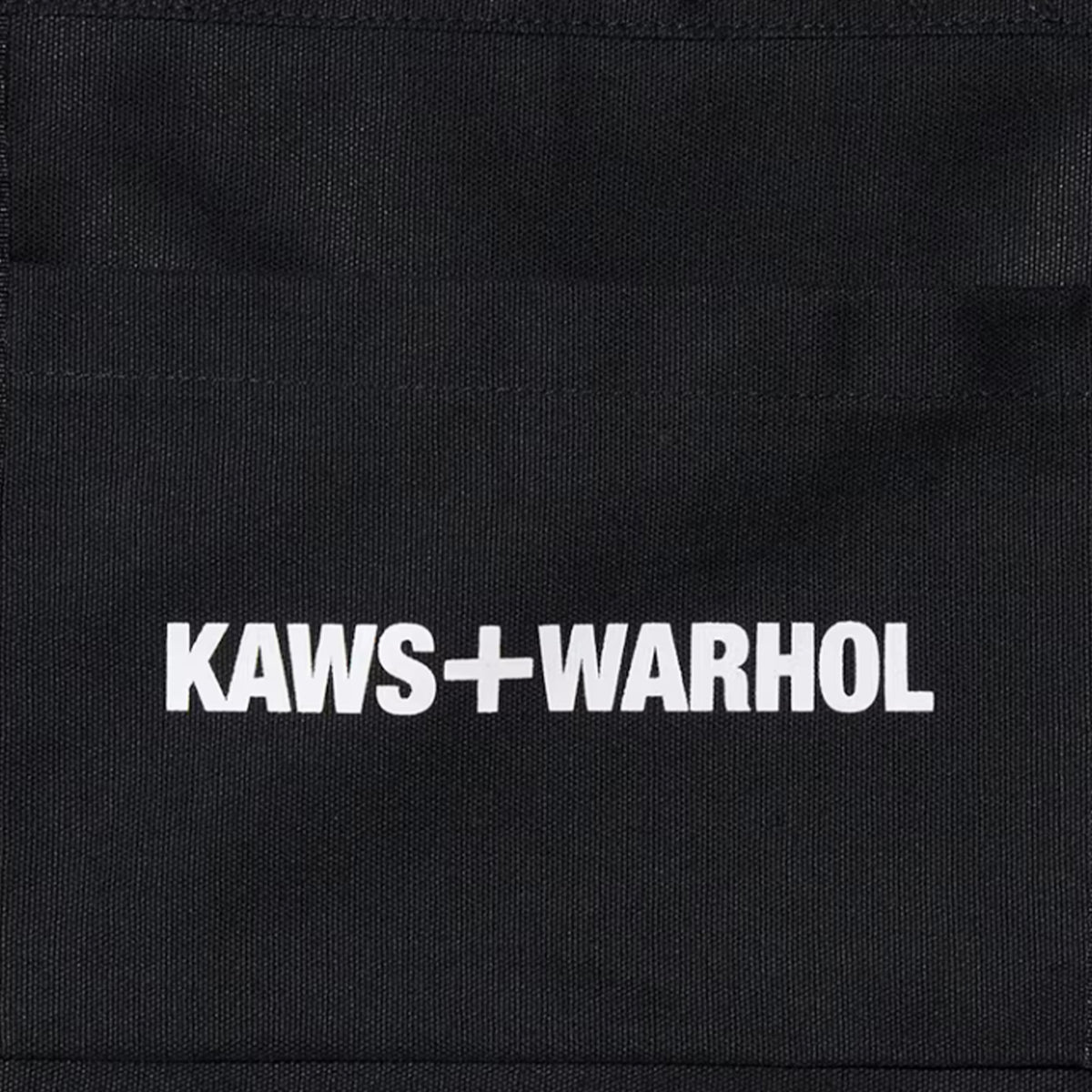 KAWS x Uniqlo Warhol 2Way Tote Bag 'Black' (2024) – PUSHAS