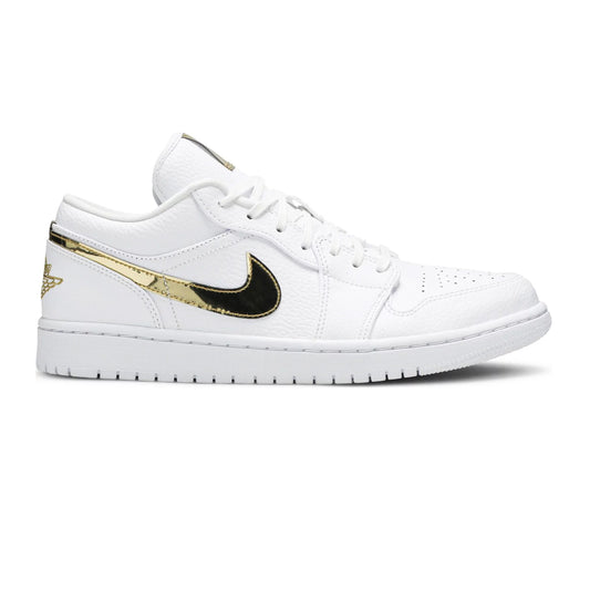 Air Jordan 1 Low 'White Metallic Gold' Women's (2020)