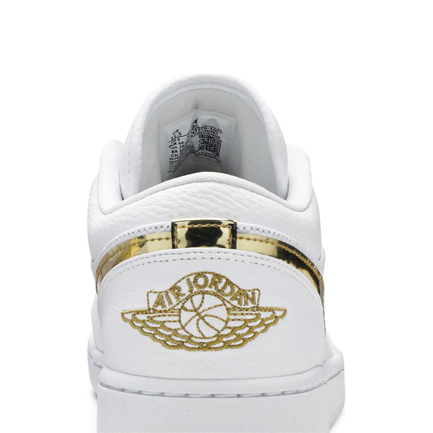 Air Jordan 1 Low 'White Metallic Gold' Women's (2020)