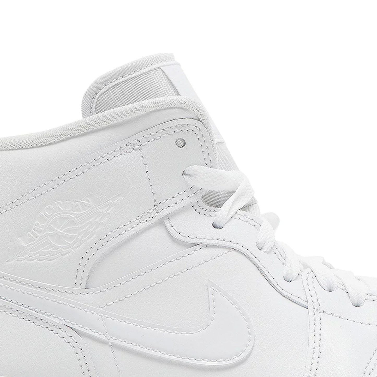 Air Jordan Mid 'Triple White' Women's (2022)