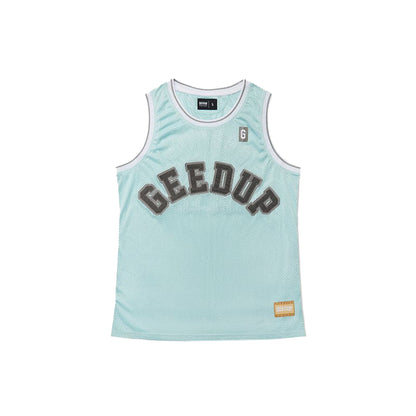 Geedup College Logo B-Ball Jersey 'Aqua'